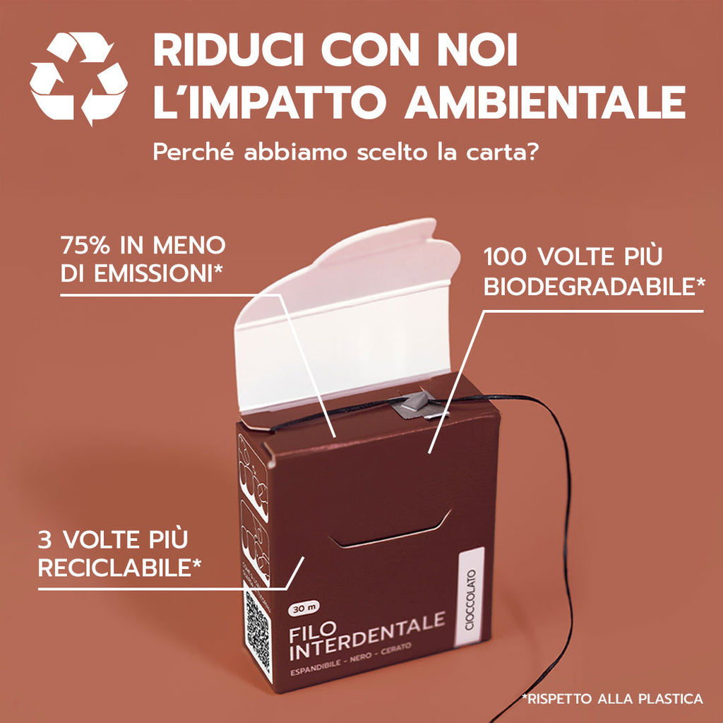 Geldis Filo interdentale - Cioccolato
