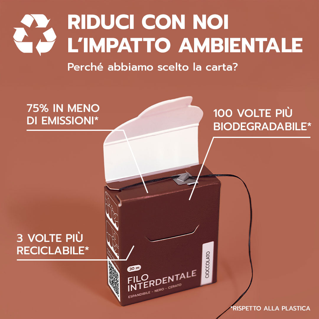 Geldis Filo interdentale - Cioccolato