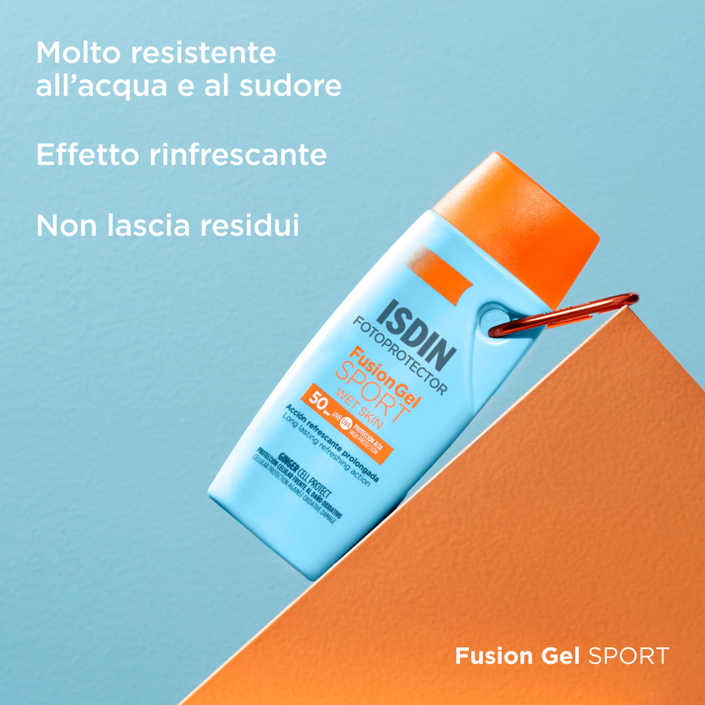 Fotoprotezione Fusion Gel Sport SPF 50
