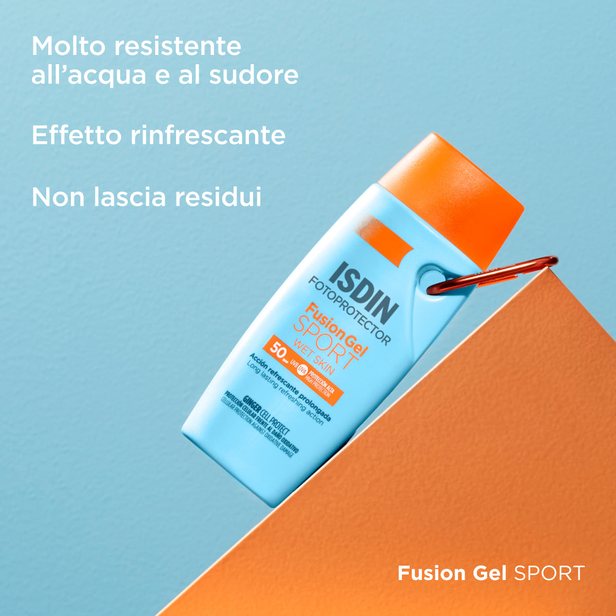 Fotoprotezione Fusion Gel Sport SPF 50