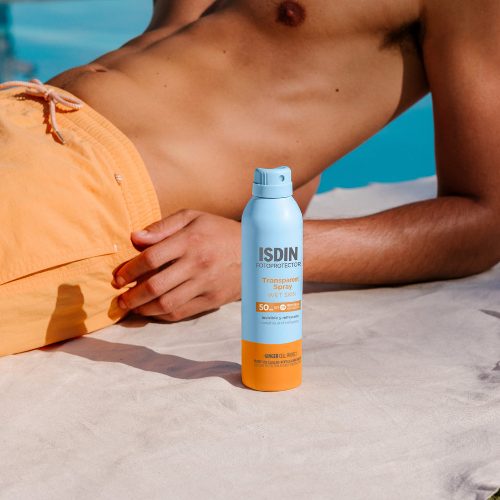 Fotoprotezione Transparent Spray Wet Skin SPF 50