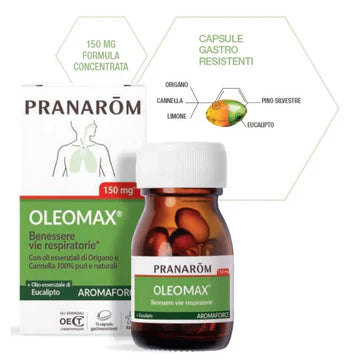 Oleomax - Benessere vie Respiratorie